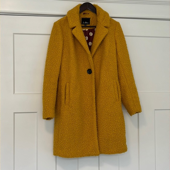 Sam Edelman Jackets & Blazers - Fabulous SAM EDELMAN COAT. 1 button 1 snap. Size 10. Yellow mustard color.